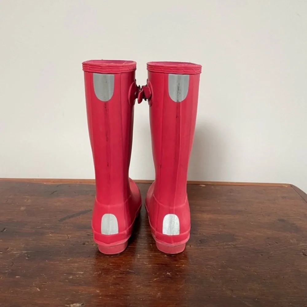 Hunter Kids Rain Boots Tall‎ Salmon